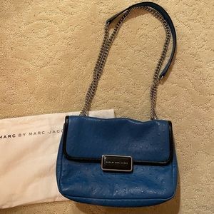 Blue Leather Marc by Marc Jacobs Bag